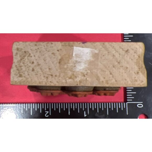 Penny Black Brush Flake 2783F Snowflake Wood Mounted Rubber Stamp - Picture 5 of 5